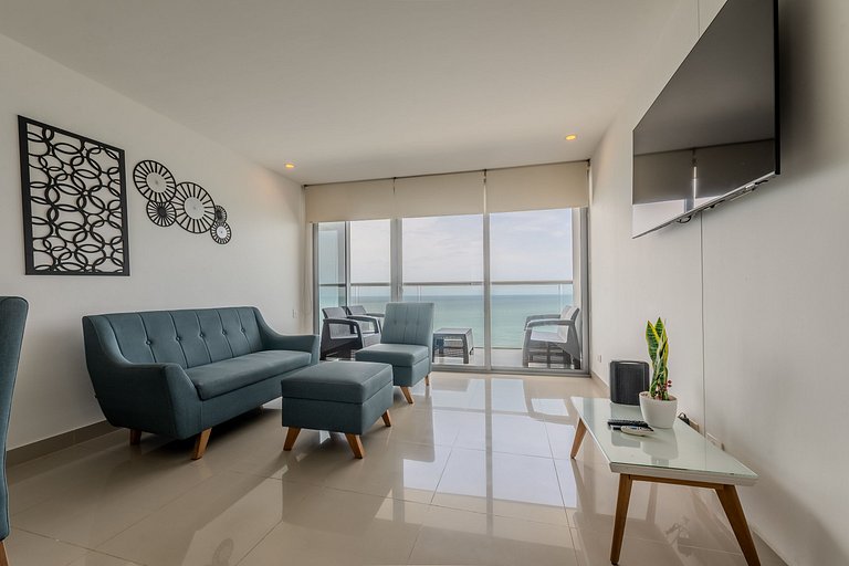 Hermoso Apto 2 Hab Piso 19 en Morros City