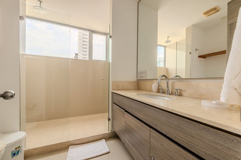 Hermoso Apto 2 Hab Piso 19 en Morros City