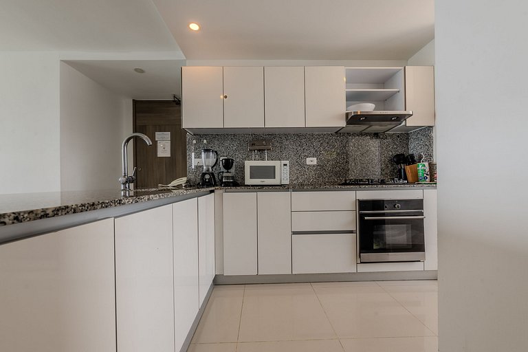 Hermoso Apto 2 Hab Piso 19 en Morros City