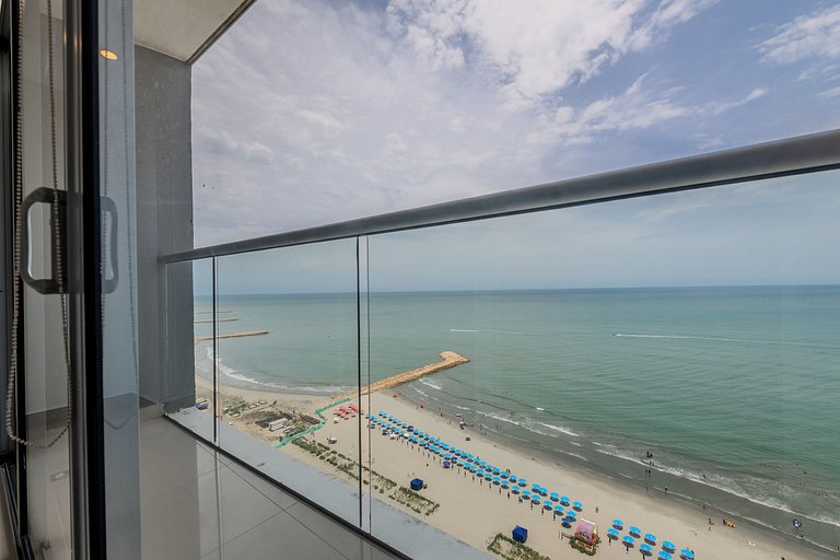 Hermoso Apto 2 Hab Piso 19 en Morros City