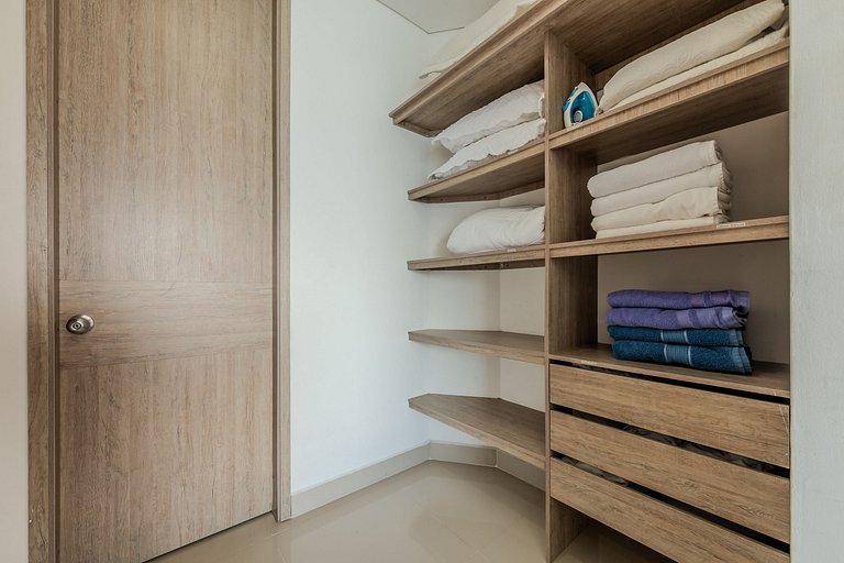 Lujoso Apto de 1 Hab en Piso 19- Infinitum