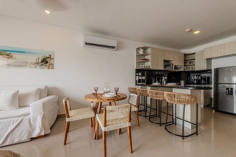 Lujoso Apto de 1 Hab en Piso 19- Infinitum