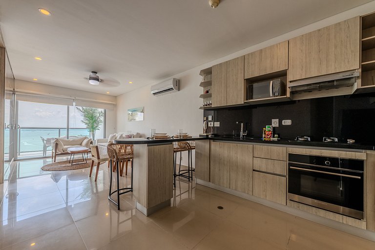 Lujoso Apto de 1 Hab en Piso 19- Infinitum