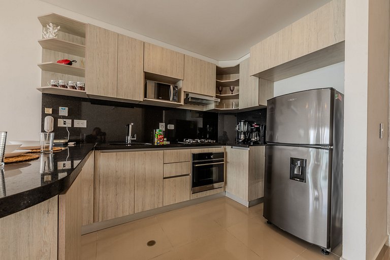 Lujoso Apto de 1 Hab en Piso 19- Infinitum