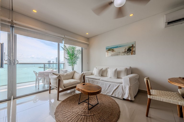 Lujoso Apto de 1 Hab en Piso 19- Infinitum