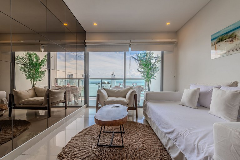 Lujoso Apto de 1 Hab en Piso 19- Infinitum