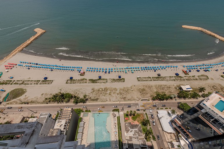 Piso 27 - Espectacular apartamento en Bocagrande