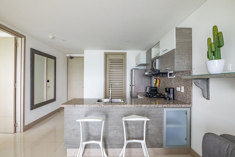 Lujoso Apto Vista al Mar Piso 34 - Palmetto Beach