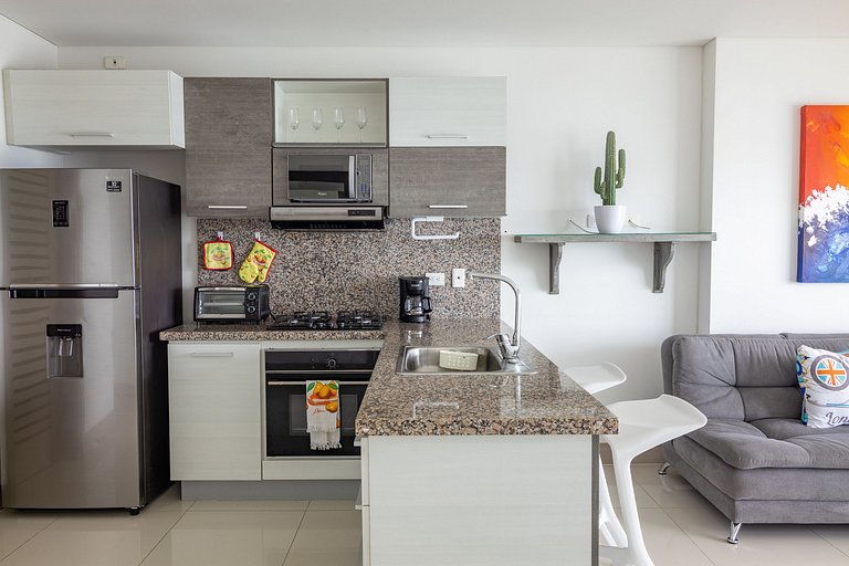 Lujoso Apto Vista al Mar Piso 34 - Palmetto Beach