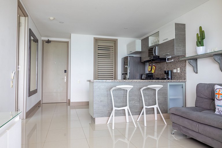 Lujoso Apto Vista al Mar Piso 34 - Palmetto Beach