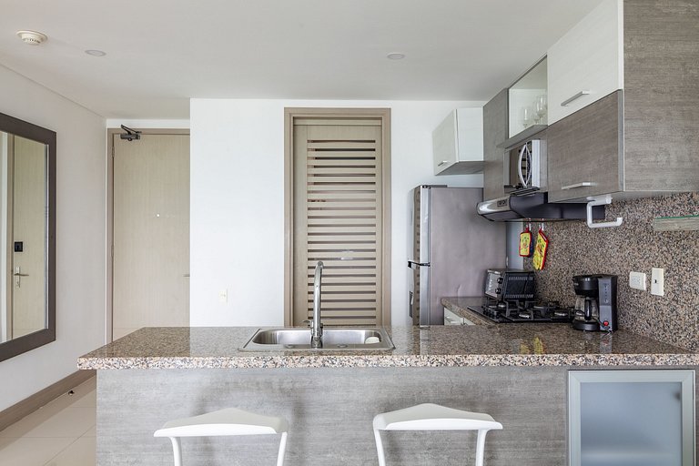 Lujoso Apto Vista al Mar Piso 34 - Palmetto Beach