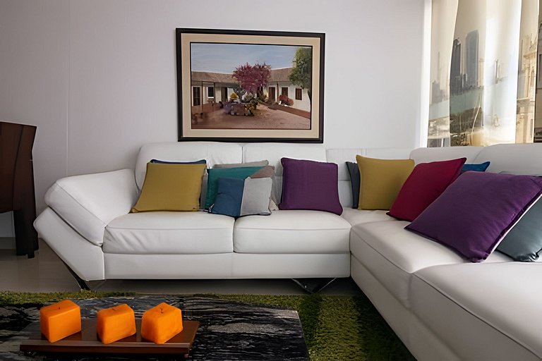 Lujoso Apto de 2 habitaciones en piso 23-Infinitum