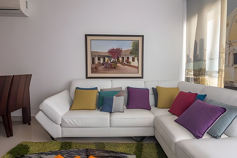 Lujoso Apto de 2 habitaciones en piso 23-Infinitum