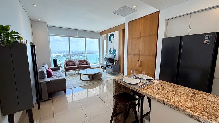 H2 Lujoso Apto 1 Hab Piso 23 Compl. Empleada