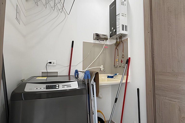 Hermoso Apto de 1 hab con Vista al Mar - Piso 10