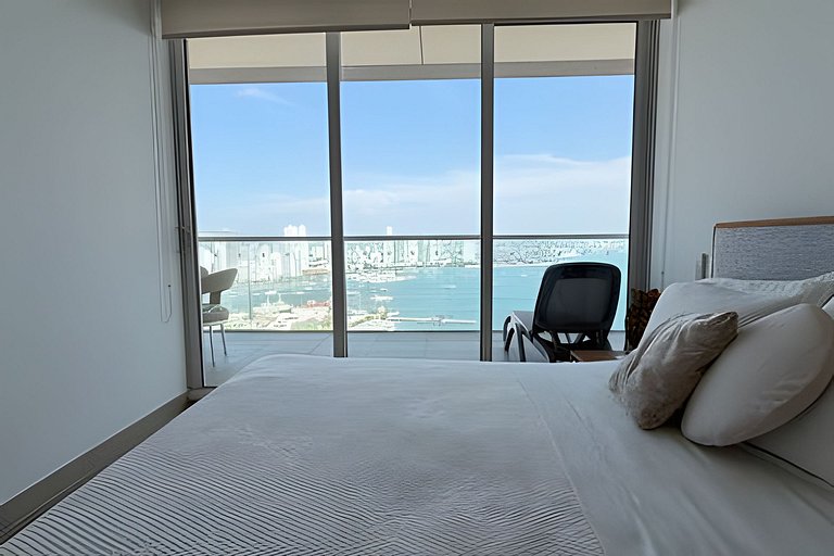 1904 h2 - Vista al mar y centro histórico 2 hab