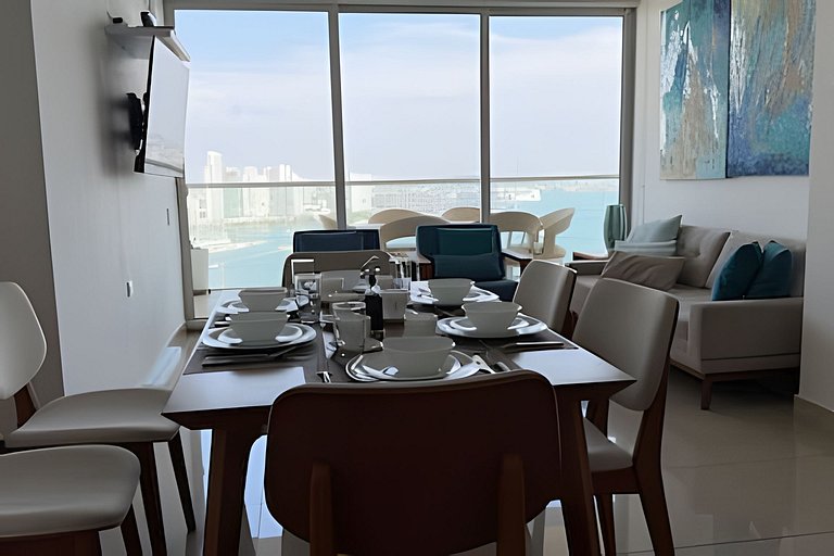 1904 h2 - Vista al mar y centro histórico 2 hab