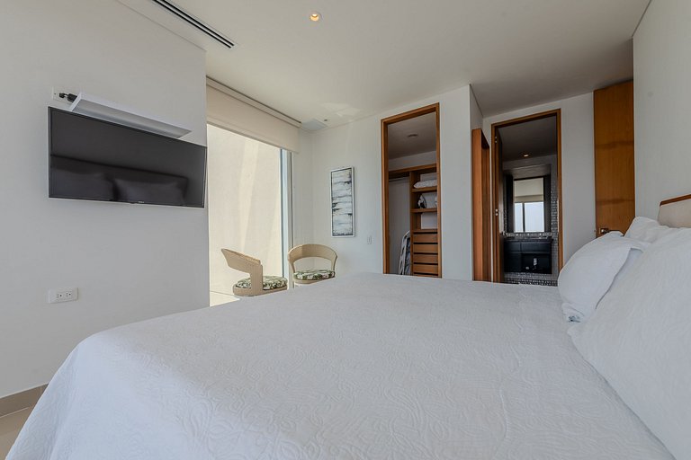 1904 h2 - Vistas al mar y centro histórico, 2hab