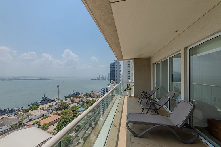 1904 h2 - Vistas al mar y centro histórico, 2hab