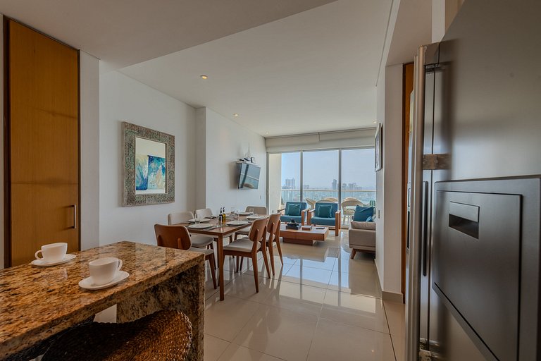 1904 h2 - Vistas al mar y centro histórico, 2hab