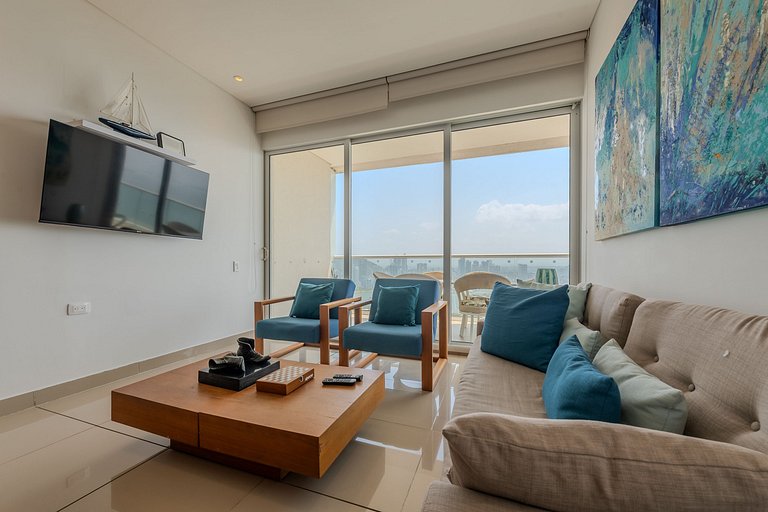 1904 h2 - Vistas al mar y centro histórico, 2hab