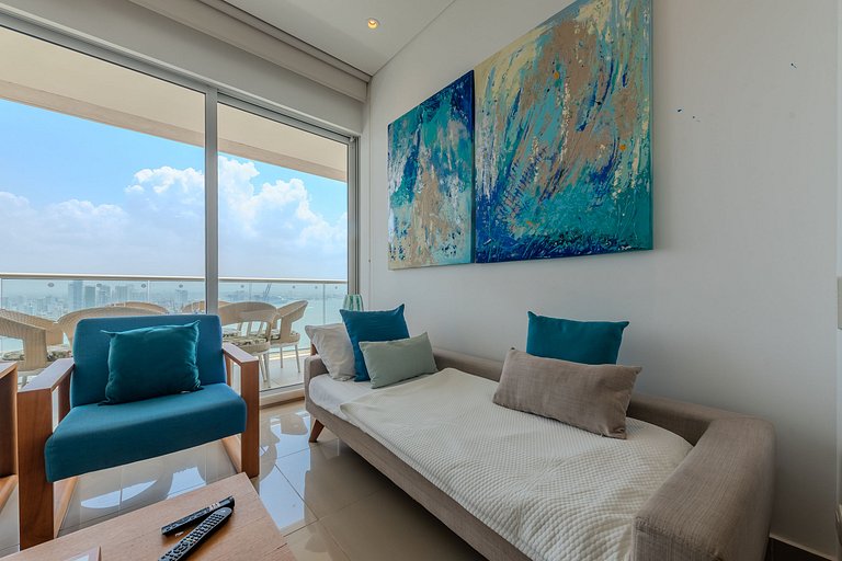 1904 h2 - Vistas al mar y centro histórico, 2hab