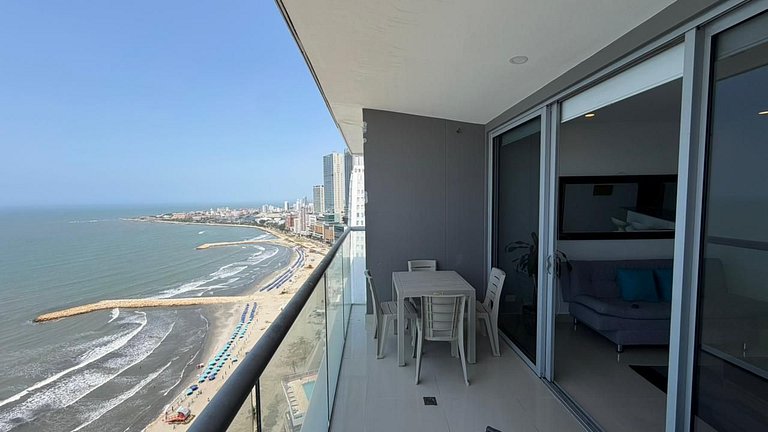 2704 Morros City - Espectacular apto frente al mar