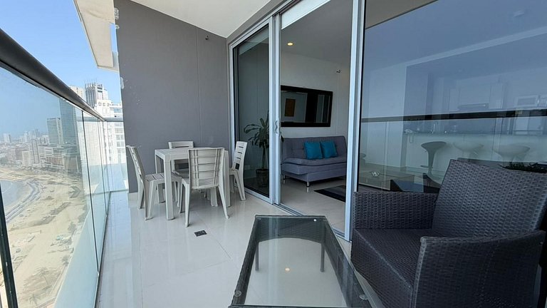 2704 Morros City - Espectacular apto frente al mar