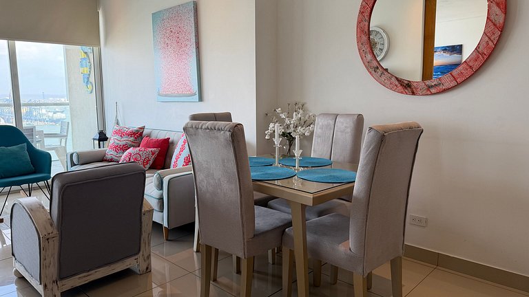 Espectacular Apto en H2 piso 20!