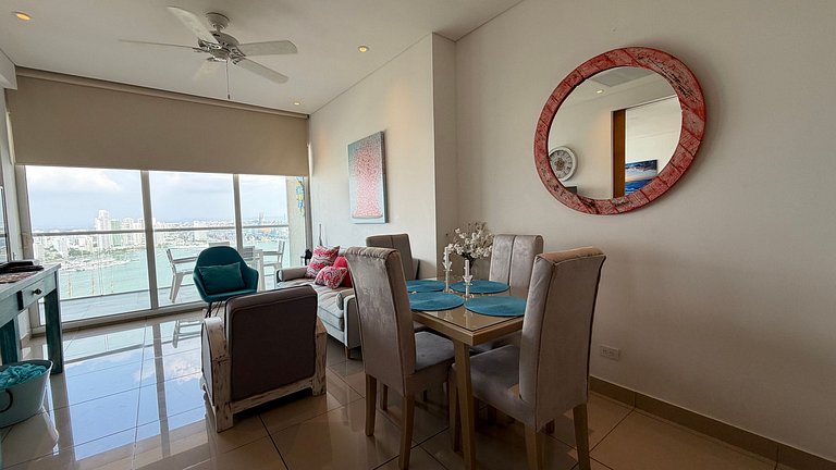 Espectacular Apto en H2 piso 20!