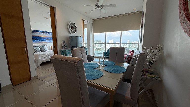 Espectacular Apto en H2 piso 20!