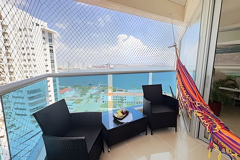 Espectacular Vista Al Mar - Edificio Infinito 1701