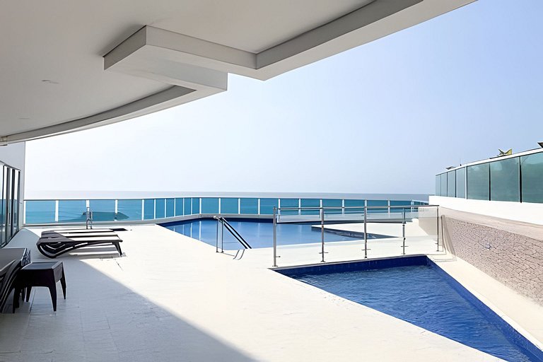 Espectacular Vista Al Mar - Edificio Infinito 1701