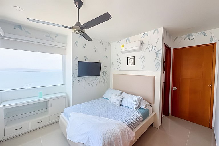 Espectacular Vista Al Mar - Edificio Infinito 1701