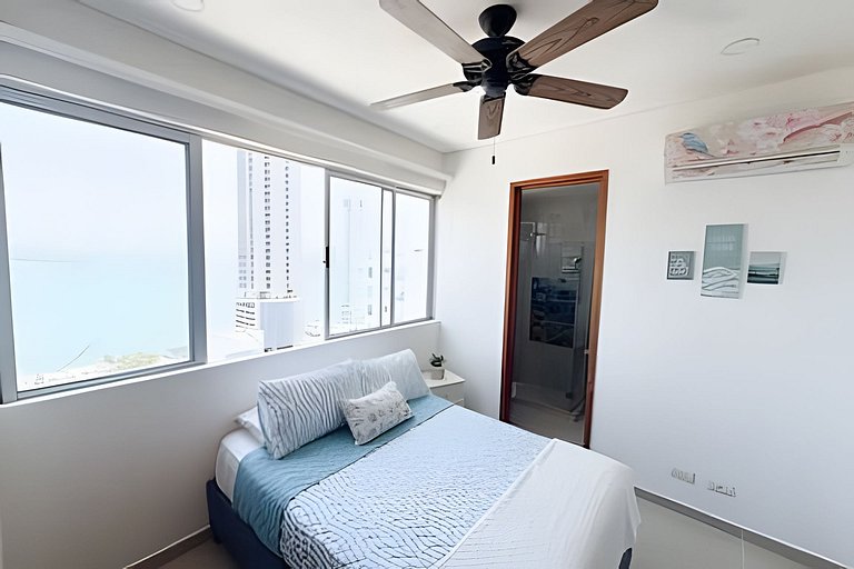 Espectacular Vista Al Mar - Edificio Infinito 1701