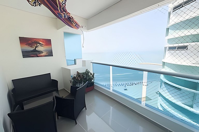 Espectacular Vista Al Mar - Edificio Infinito 1701