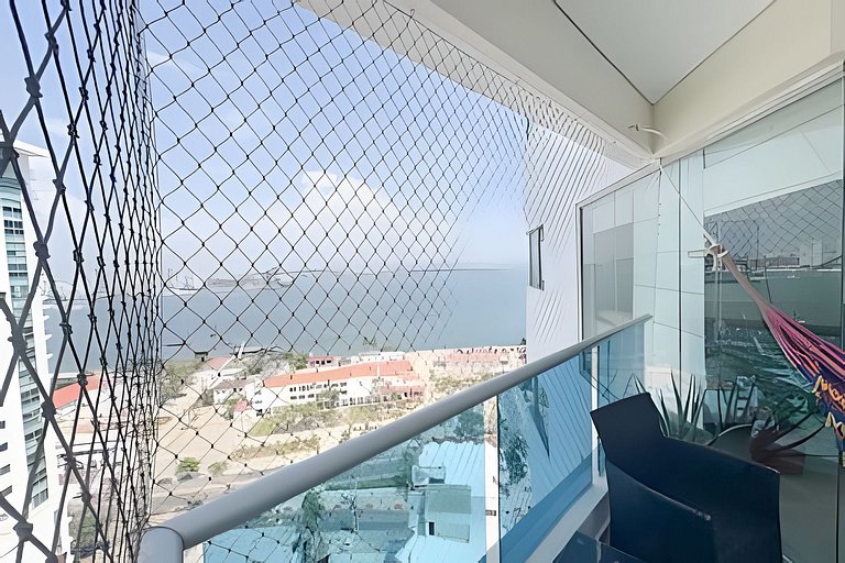 Espectacular Vista Al Mar - Edificio Infinito 1701