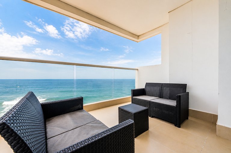 ¡Espectacular Apto Con Vista al Mar Piso 28!
