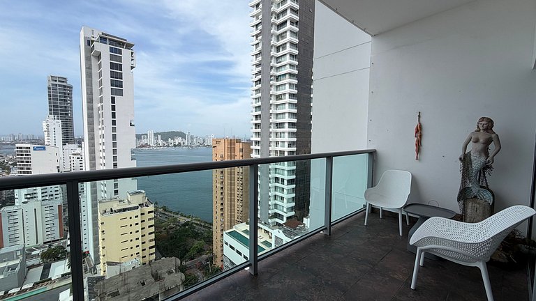 Infinitum - Spectacular sea view 25th floor apt