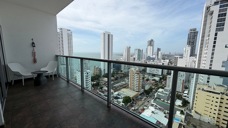 Infinitum - Spectacular sea view 25th floor apt