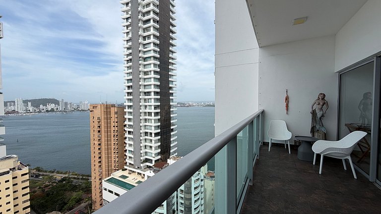 Infinitum - Spectacular sea view 25th floor apt