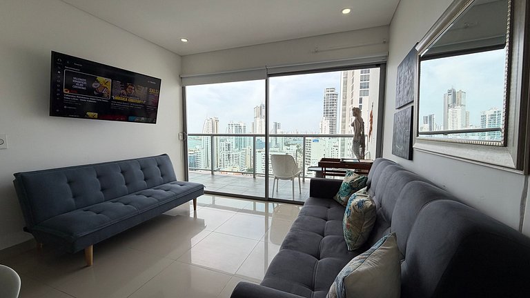 Infinitum - Spectacular sea view 25th floor apt
