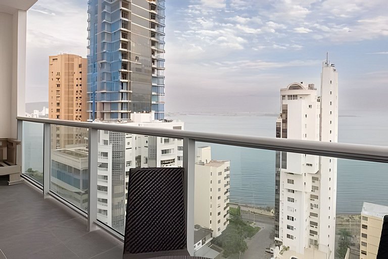 Lujoso Apto de 2 habitaciones piso 16 en Infinitum