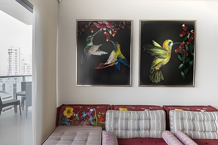 Lujoso Apto de 2 habitaciones piso 16 en Infinitum