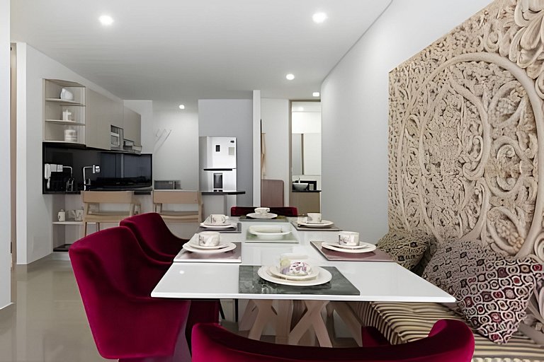 Lujoso Apto de 2 habitaciones piso 16 en Infinitum