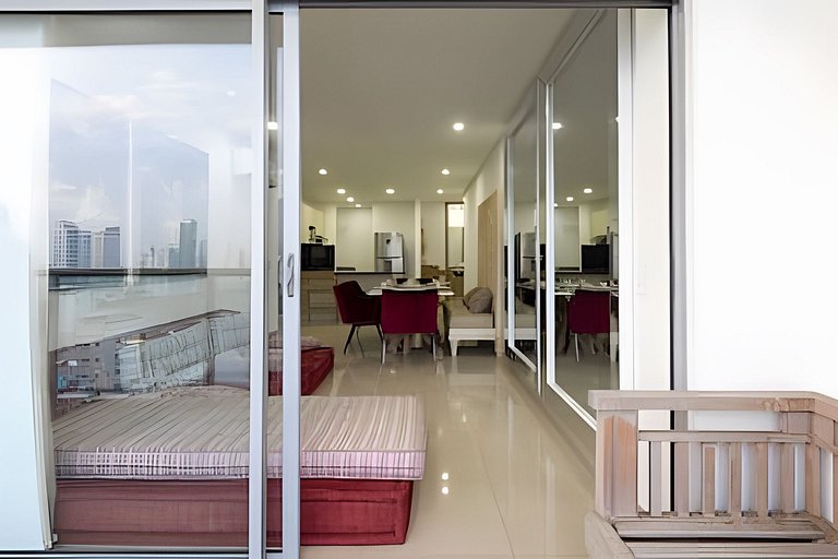 Lujoso Apto de 2 habitaciones piso 16 en Infinitum