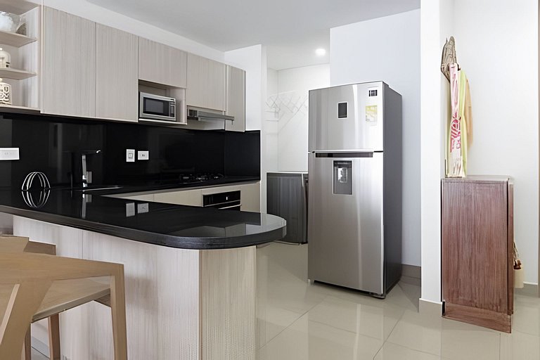 Lujoso Apto de 2 habitaciones piso 16 en Infinitum