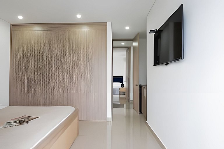 Lujoso Apto de 2 habitaciones piso 16 en Infinitum