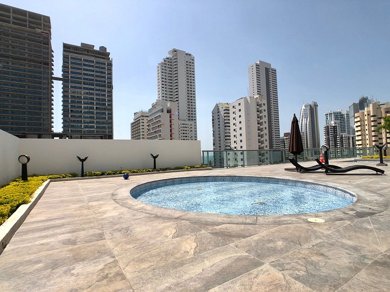 Lujoso Apto de 2 habitaciones piso 16 en Infinitum